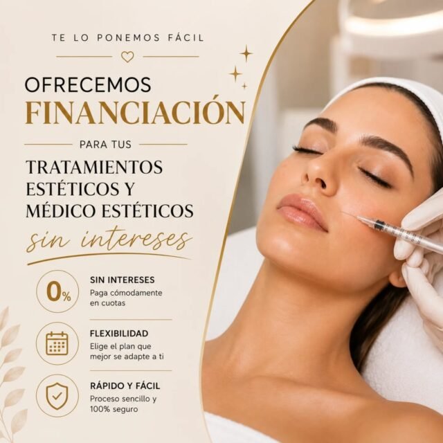 ✨ Si el único motivo por el que aún no te has realizado ese tratamiento es el precio, tenemos una buena noticia para ti.

En Mediestética Puerto queremos que nada te impida sentirte mejor contigo misma.

Por eso, ahora puedes acceder a tus tratamientos estéticos y médico-estéticos mediante financiación, para que puedas empezar hoy y pagar cómodamente.

💉 Ácido hialurónico ✨ Neuromoduladores 💎 Rejuvenecimiento facial 🌿 Tratamientos corporales 
💆‍♀️ Medicina estética personalizada

✔️ Cuotas cómodas ✔️ Tramitación rápida ✔️ Sin complicaciones ✔️ Financiación adaptada a ti

Porque sabemos que muchas veces no es falta de ganas... es cuestión de encontrar el momento adecuado.

Y ese momento puede ser ahora.

No sigas posponiendo ese tratamiento que llevas meses —o incluso años— queriendo hacerte. Empieza a verte como te gustaría verte y a sentirte como mereces sentirte.

📲 Escríbenos por WhatsApp 
 ☎️ 687 05 06 55 

Tu mejor versión está más cerca de lo que imaginas. ✨

#MediesteticaPuerto #MedicinaEstetica #EsteticaAvanzada #Financiaciona medida
