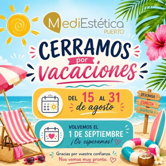 Nos vamos de vacaciones ⛱️⛱️🏖🏖

Volvemos el 1 de septiembre con las pilas cargadas y con muchas novedades. 

Nos vemos a la vuelta.